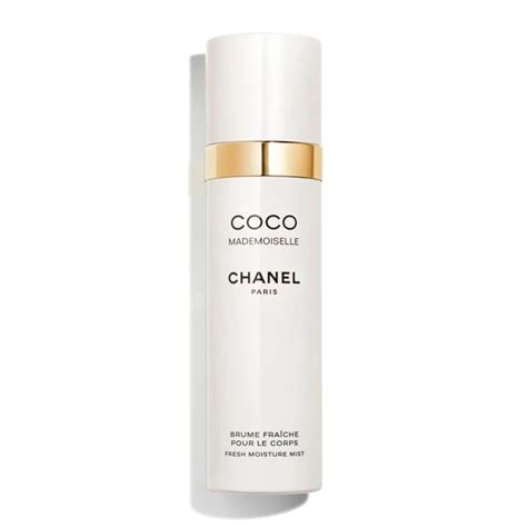 coco mademoiselle chanel body mist.